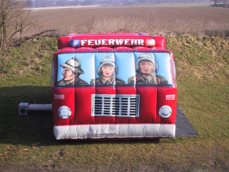 Hüpfburg überdacht Feuerwehr